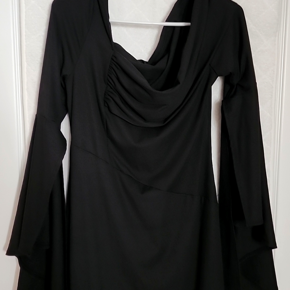 Long black dress